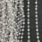 [KM2318]- 4mm Pearl+Crystal Chain