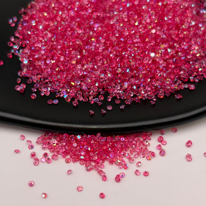 KM1441-  (1.5mm Size) AB Sugar Crystal Diamonds For Making Sugar Beads and Sugar Pens