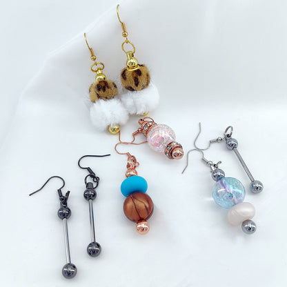 FS2730-1 Pair Beadable Earrings