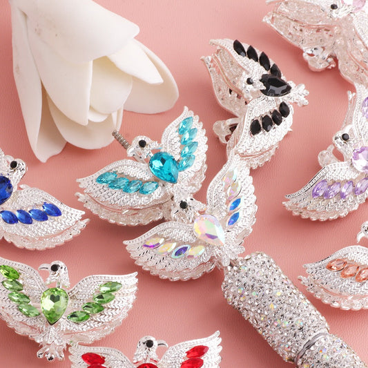FS2879-Peace dove Birds Alloy Fancy Beads fit for pens