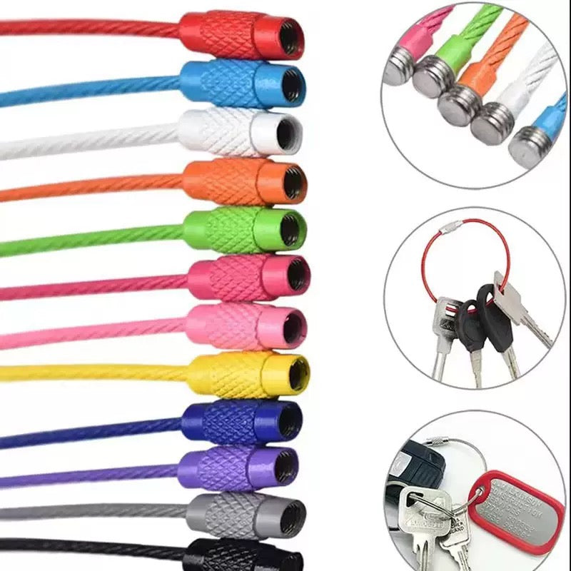 FS1330- 50mm Key Ring Mixed Color
