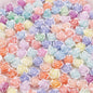 [KM5566]- 8mm Luminous Pearl Rose Flower Charms
