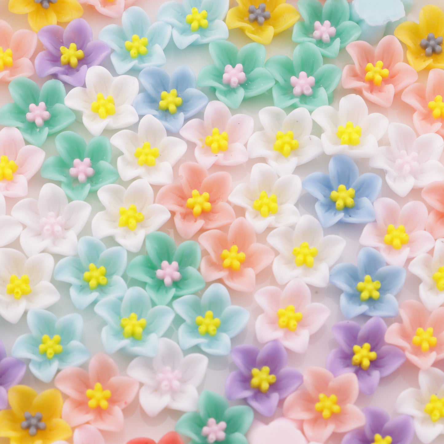 FS5280- 13mm Lily Flower Charms Lily Flower Patches
