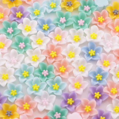 FS5280- 13mm Lily Flower Charms Lily Flower Patches