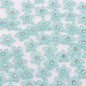 [KM5731]- 13mm Five-petal Flower Charms With Diamonds