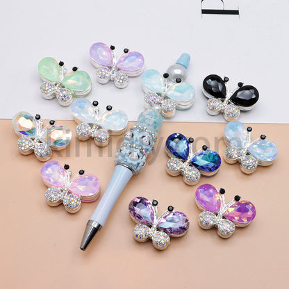 FS1619-36MM Butterfly Metal Beads Fit For Beadspen Bead
