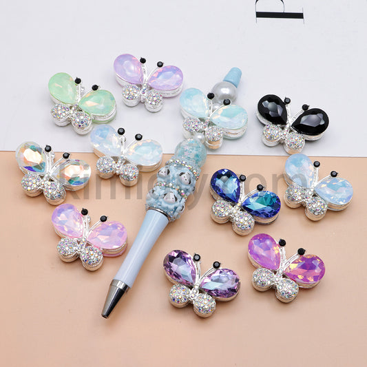 FS1619-36MM Butterfly Metal Beads Fit For Beadspen Bead