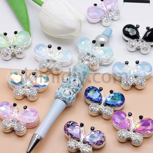 FS1619-36MM Butterfly Metal Beads Fit For Beadspen Bead