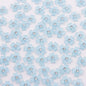 [KM5711]- 8mm Four-Petal Heart Flower Charms With Diamonds