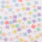 [KM5711]- 8mm Four-Petal Heart Flower Charms With Diamonds