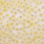 [KM5707]- 6.5mm 5-Petal Flower Charms With Diamonds
