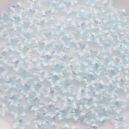 FS5512- 11mm Ab Plated Small Flower With Holes