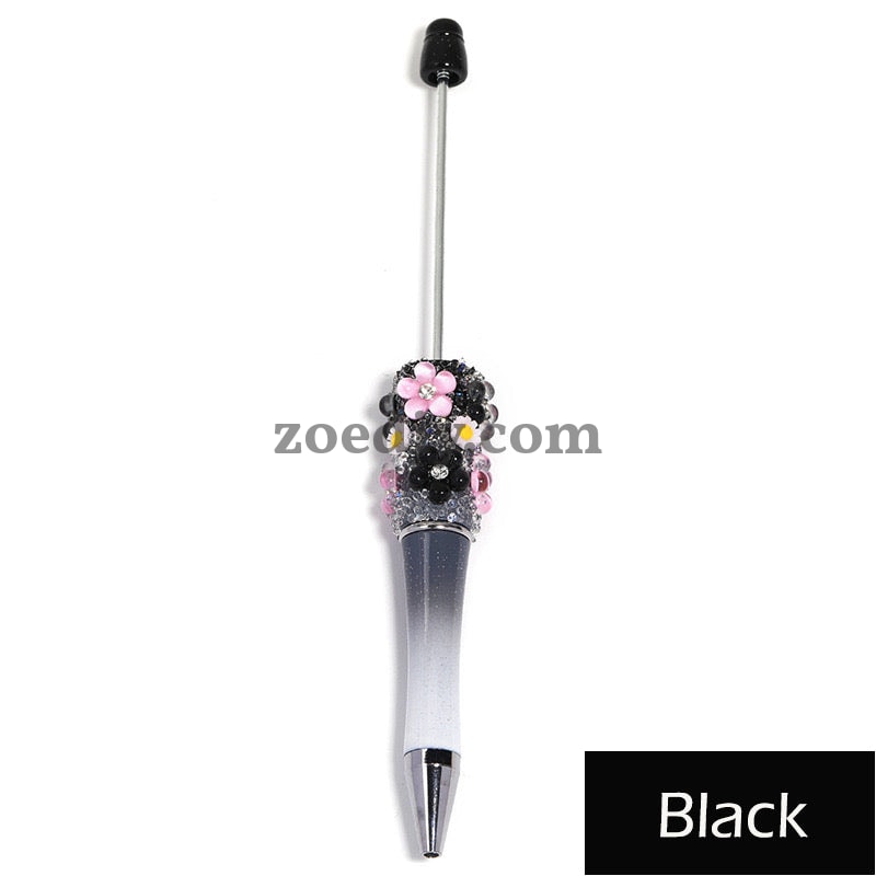 Mixed Color Flower Sugar Sparkling Beadable Pens