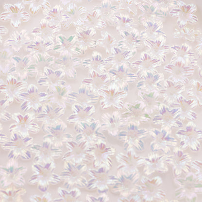 FS5512- 11mm Ab Plated Small Flower With Holes