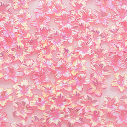 FS5512- 11mm Ab Plated Small Flower With Holes