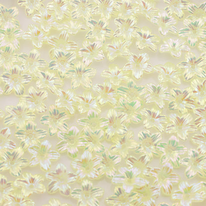 FS5512- 11mm Ab Plated Small Flower With Holes