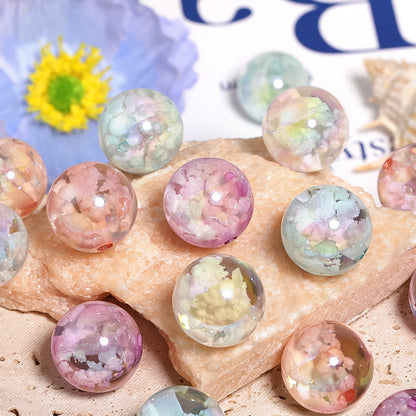 FS0356- 16mm Glow-In-The-Dark Cloud-Shaped UV Resin Beads