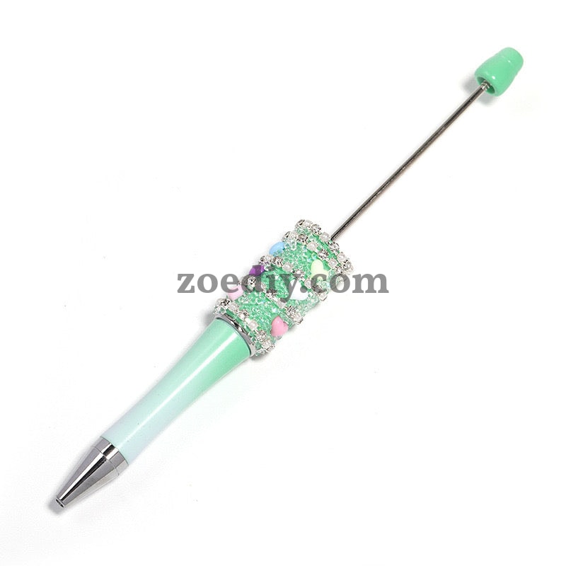 Mixed Color Love Chain Star Sugar Sparkling Beadable Pens