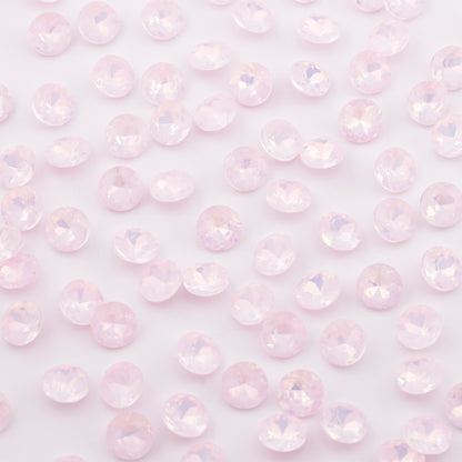 FS2864- 8mm Pink Pointed-Bottom Mocha Round Diamond
