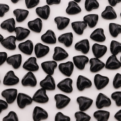 FS3841- 8*8mm Flat Base Heart Diamonds Lovable Flat-Bottomed Diamonds