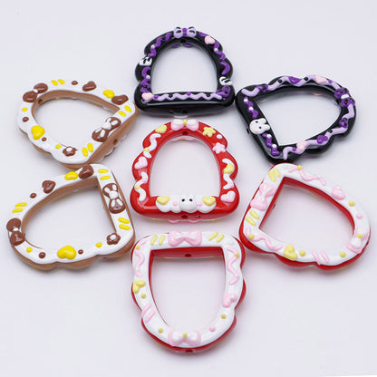 FS3379- Mixed - color Hand - painted Frames