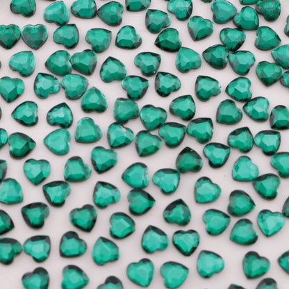 FS5407- 6.5*6.5Mm Heart Crystal Diamonds Flat-Bottomed Heart-Shaped Diamonds