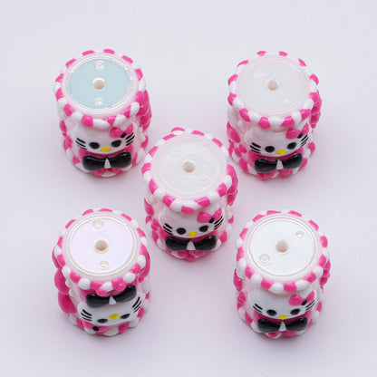 FS3504- HK Hand-Drawn Beads