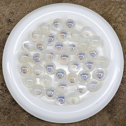 FS0361- 16MM Round Mixed Color UV Shiny Cat Eyes Resin Beads Fit For Beadable Pens