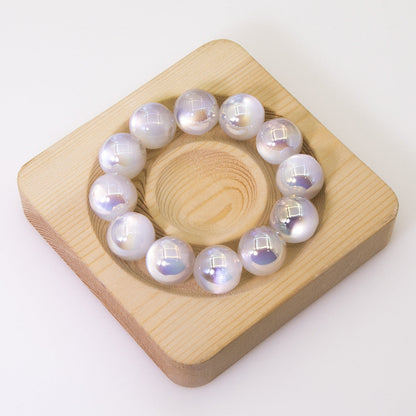 FS0361- 16MM Round Mixed Color UV Shiny Cat Eyes Resin Beads Fit For Beadable Pens