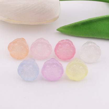 FS5181- 14*15mm Lotus Pod Beads Charms Lotus Pendant Luminous