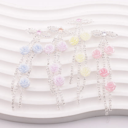 FS5873- Night-Glow Soft Flower Tassel Pendant