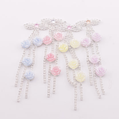 FS5873- Night-Glow Soft Flower Tassel Pendant