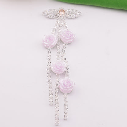 FS5873- Night-Glow Soft Flower Tassel Pendant