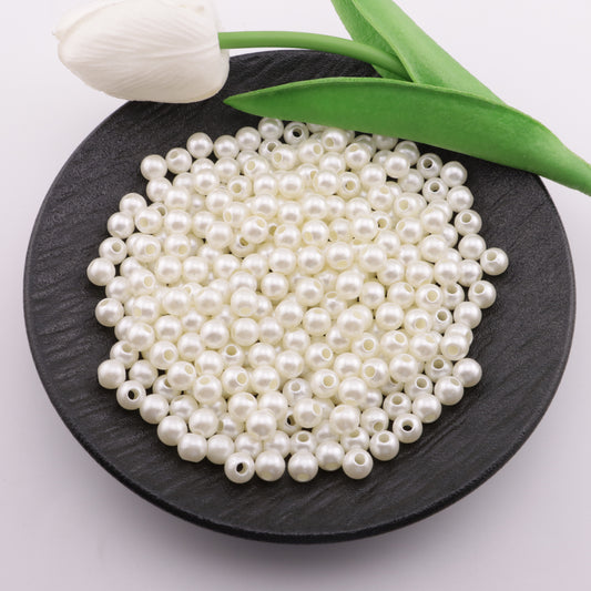 FS5892- 8mm Pearl Beads With Large Holes Fit For Pen