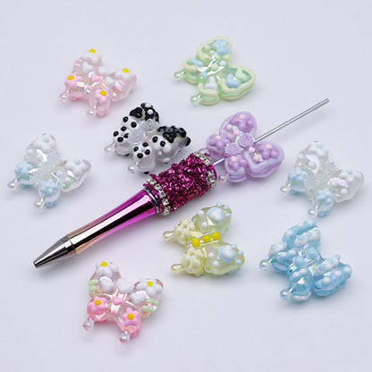 FS4300- Hand - Painted Butterflies Luminous Glow - In - The - Dark