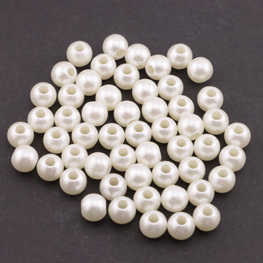 FS5892- 8mm Pearl Beads With Large Holes Fit For Pen