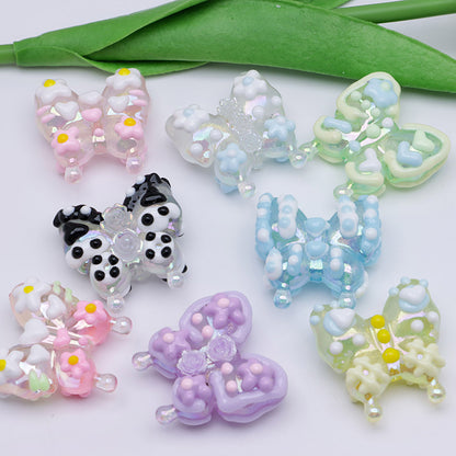 FS4300- Hand - Painted Butterflies Luminous Glow - In - The - Dark