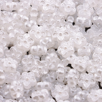 FS3895- 9mm Pearl Flower Beads - Don't Exceed The Pen