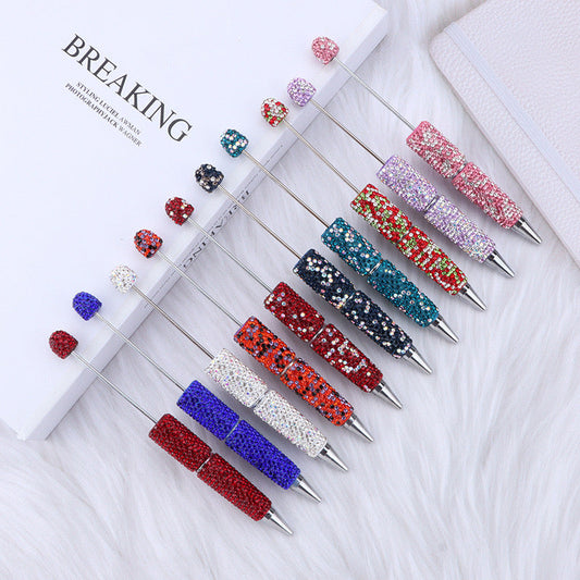 FS2817-Full Diamonds Sparkling Beadable Fancy Pens