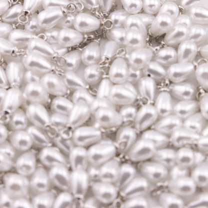 FS5571- 5*7mm Waterdrop Pearl Charms