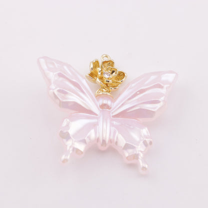 FS4679- Butterfly Butterfly, Flower Flower, Pendant Pendant