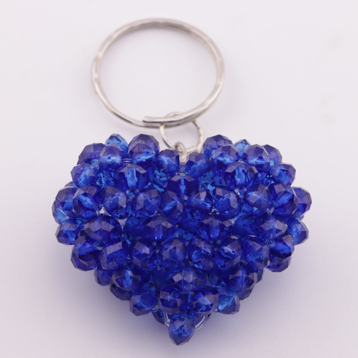 FS3720- 36*42Mm 3D Heart Keyring Three-Dimensional Heart Keychain