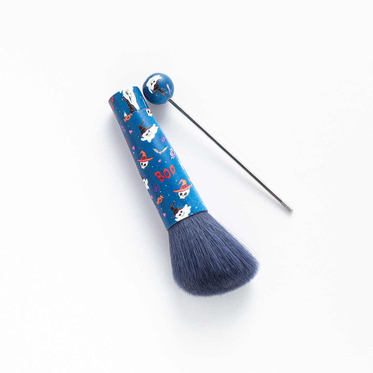 FS2816-Metal Beadable Halloween Printed Makeup Brushes£¨Five In A Set£©