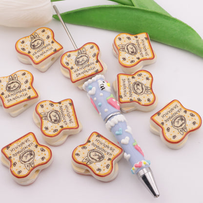 FS5832- Labubu Toast Acrylic Beads