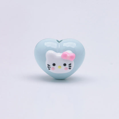 FS4644- HK Heart Love Beads Fit For Pen