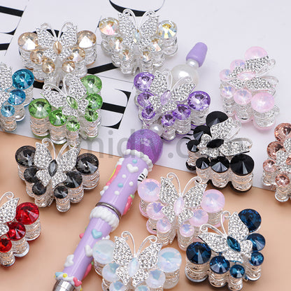 FS1780-Butterfly Alloy Beads Fit For Beadable Pens