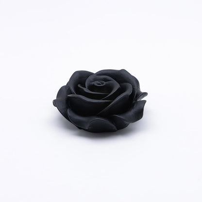 FS4355- 44Mm Black Rose Flower Patch Rose Rose