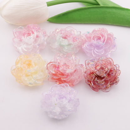 FS5897- 35mm Luminous Soft Flower Charms