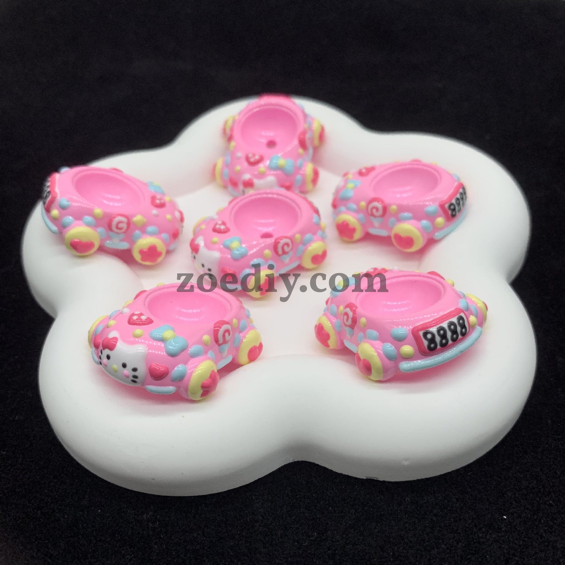 FS0371- HK Car Handpainted Beads Fit For Beadable Pens