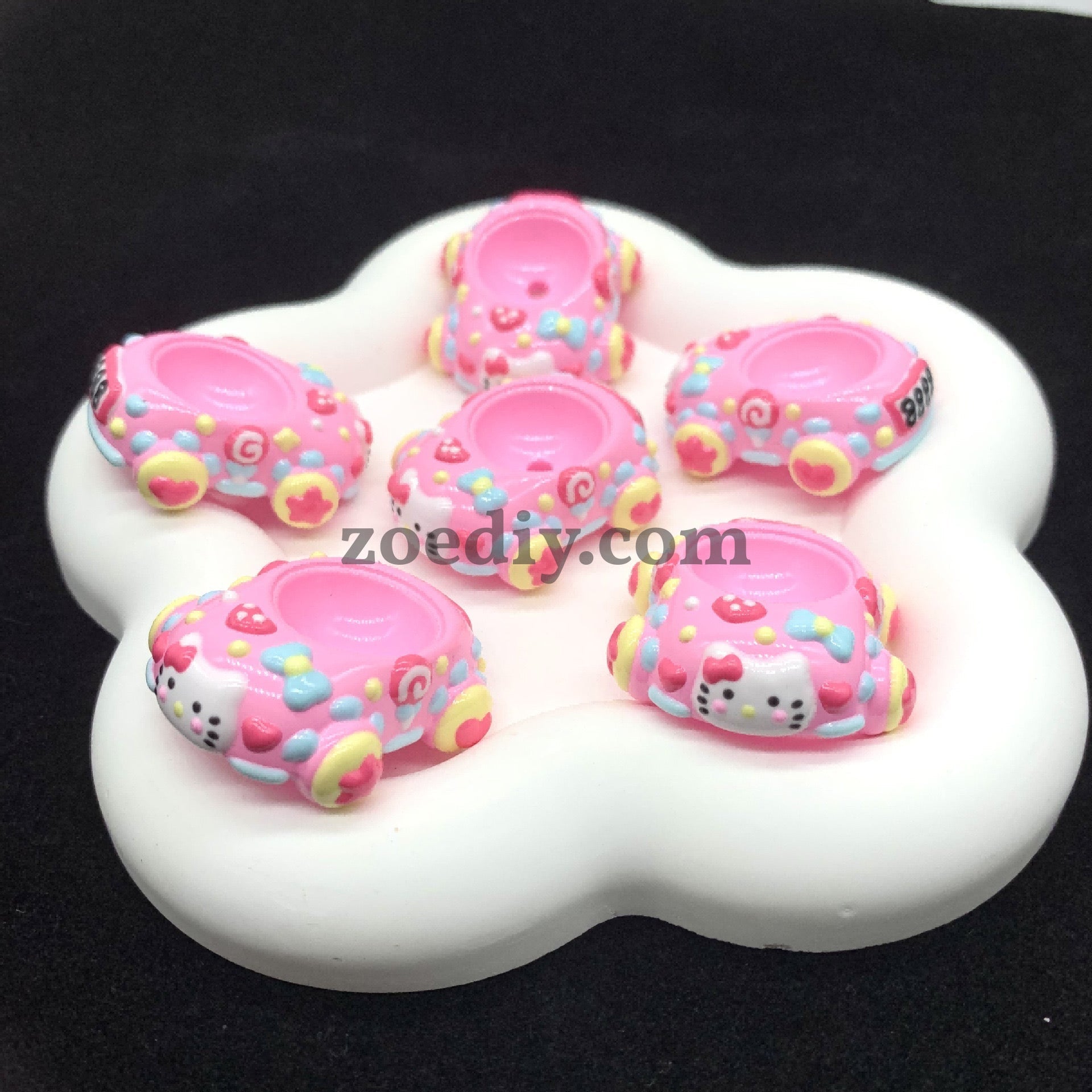 FS0371- HK Car Handpainted Beads Fit For Beadable Pens